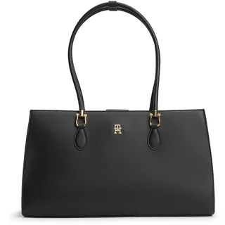 Tommy Hilfiger TH GRACE SATCHEL Shopper Kunstleder Black