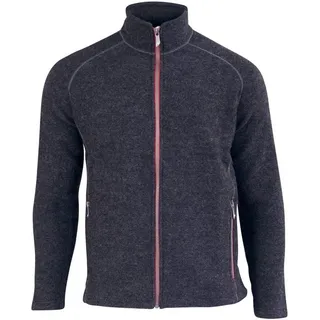 Ivanhoe Danny Full Zip Wolljacke Herren - graphite marl