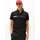 Herren Kurzarm Chest Insert regular fit Black L