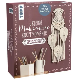 TOPP Makramee-Knüpf-Set - Federleichter Traumfänger