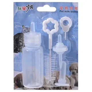 Haustier Stillen Flasche Set Mit Weiches Silikon Warze für Baby Tiere Wieder