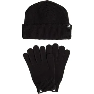 adidas Unisex Set aus Handschuhen und Mütze