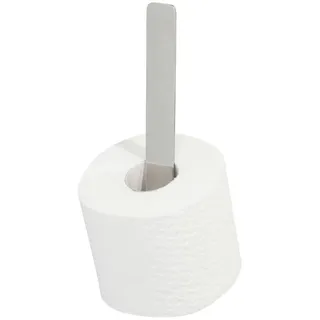 Tiger Colar Reserverollenhalter zum Kleben, mit integrierter Klebefolie zur Montage ohne Bohren, Edelstahl poliert, 24.3 x 5 x 6.9 cm