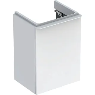 Geberit Smyle Square Handwaschbecken Unterschrank, 500350, 442x617x356mm, mit eine Tür, rechtsöffnend, 500.350.00.1 - Weiß