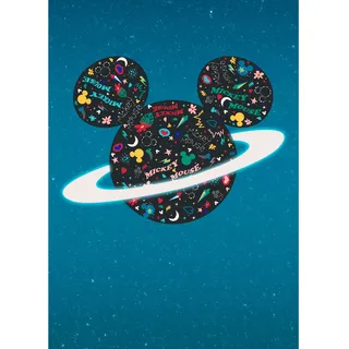 KOMAR Vliesfototapete Planet Mickey 200 x 280 cm