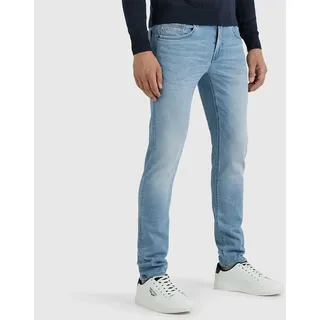 Slim-fit-Jeans PME LEGEND "Tailwheel PTR140", Herren, Gr. 40, Länge 34, blau (comfort light blau), Denim/Jeans, Obermaterial: 66% Baumwolle, 30% Polyester, 4% Elasthan, slim fit lang, Jeans Slim-fit-Jeans