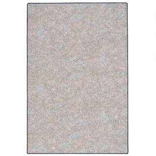 Snapstyle Memory Schlingenteppich 133 x 133 cm Grau/Blau