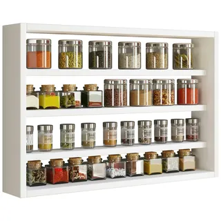 VCM Wandregal Esaldi M 40 x 12 x 10 cm Weiß