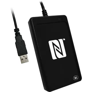 ACS ACR1252U-M1 NFC III Kartenleser NFC Tag Contactless Card Reader Writer, Schwarz