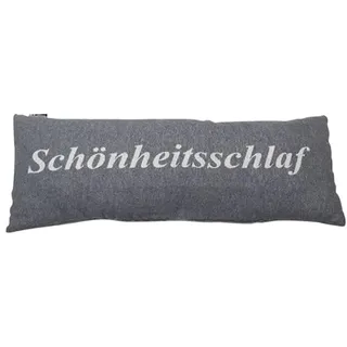 David Fussenegger Kissen gefüllt Silvretta 'Schönheitsschlaf' 30 x 80 cm Grau