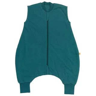 Schlummersack Baby Schlafsack Schlummersack mit Füßen 2.5 TOG petrol