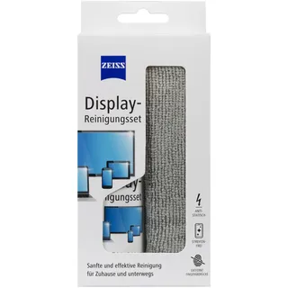 Zeiss Display-Reinigungs-Spray mit 30ml Inhalt inklusive einem Mikrofasertuch zur sicheren & effektiven Reinigung optischer Flächen - alkoholfrei - antistatisch, weiß, 606240