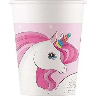 ALMACENESADAN, Einhorn-Party-Set, bestehend aus Einhorn-Produkten (220 Becher)