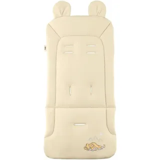 hauck Kinderwagen-Sitzauflage Seat Liner, kompatibel mit hauck Buggys, Kinderwagen und Fahrradanhängern grün