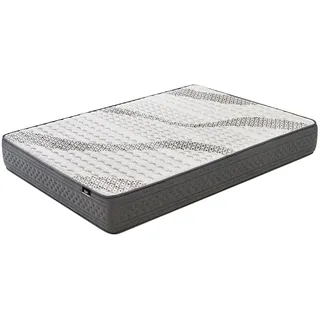 Kuo Dream - DreamFlex Matratze | Viskoelastisch | Ergonomisch & Atmungsaktiv | Sommer-/Winterseite | Höhe 23 cm | Lendenwirbelstütze, 140 x 200 cm