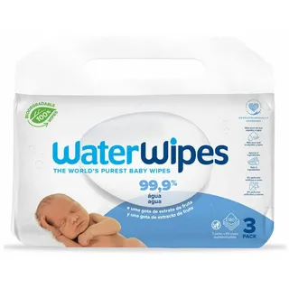 waterwipes baby wipes with 99.9% organic water 180 u 1,389 kg