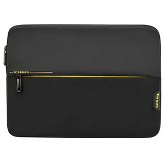 Targus CityGear 11,6" – Schwarz Langlebige gepolsterte Hülle Reißverschlussfach vorne