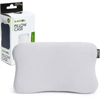 BLACKROLL® Pillow CASE Jersey, Kissenbezug 30 x 50 cm für Recovery Pillow, weicher Kopfkissenbezug aus hochwertiger Baumwolle, formstabile Kissenhülle ohne Faltenbildung, hellgrau