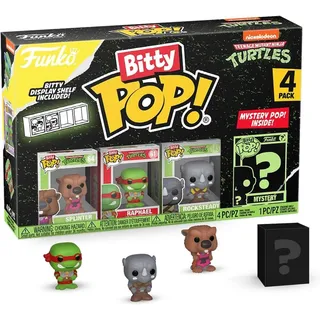 Funko Teenage Mutant Ninja Turtles Figuren 2,2 cm (4er Set)
