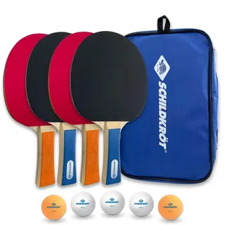 Donic Schildkröt Schildkröt Tischtennis-Set 4-Player Hobby im Carrybag