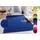 Fancy Kurzflorteppich 80 x 150 cm Blau