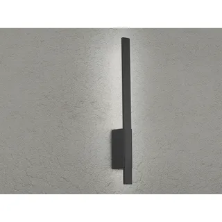 Trio Außenwandleuchte Aluminium 50,0 cm inkl. Bewegungsmelder anthrazit