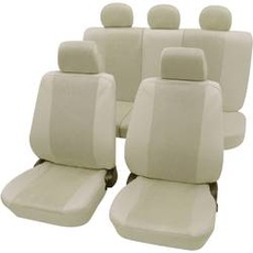 Bild 26174809 Sydney Sitzbezug 11teilig Polyester Beige Fahrersitz, Beifahrersitz, Rücksitz