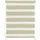 Duo Rollo / Doppelrollo Klemmfix 120 x 150 cm verspannt creme