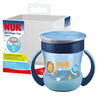 NUK Mini Magic Cup Night 160ml, Blau