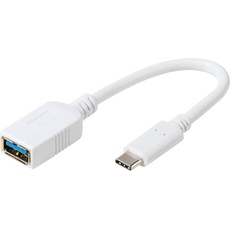 Bild USB-C [Stecker] auf USB-A [Buchse] Adapterkabel 10cm (37559)
