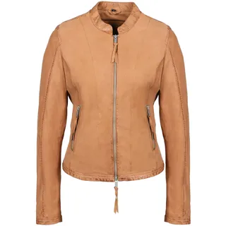 Freaky Nation Lederjacke "Jale-FN", braun