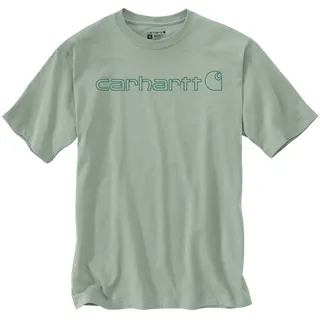 CARHARTT Dearborn Relaxed Logo, T-Shirt - Hellgrün/Grün (Gl3) - XL,