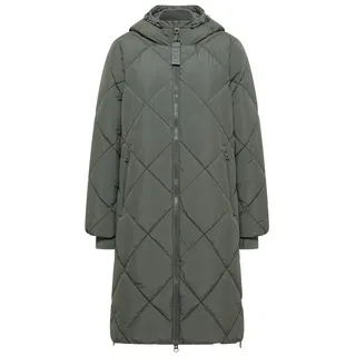 Cecil Mantel mit Rucksack Strings - Grün