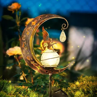 LED-Sonnenlampen für den Außenbereich, Gartendekoration, wasserdicht, dekorativ, aus Metall, für Garten, Terrasse, Innenhof, Haus, Hochzeit, Feier