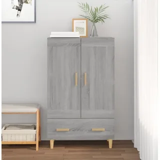vidaXL Highboard Grau Sonoma 70x31x115 cm Holzwerkstoff - Grau