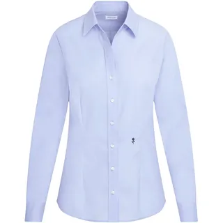 Seidensticker Hemdbluse Blau 48
