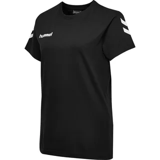 hummel GO Baumwoll T-Shirt Damen kurzarm black S