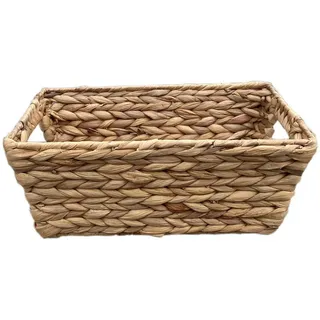Landscape Regalkorb , Braun , Metall, Naturmaterialien , rechteckig , 21x13x32 cm , Ordnen & Aufbewahren, Dekoboxen & Aufbewahrungsboxen, Regalboxen & Stehsammler