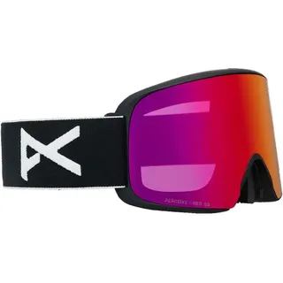 Anon M6 Skibrille Snowboardbrille Goggle Wechselscheibe + Facemask Black/Lila