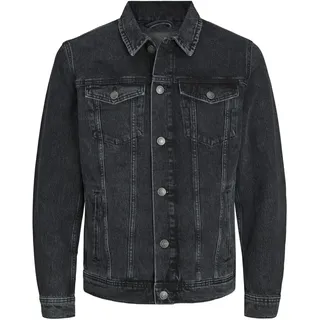 JACK & JONES Jeansjacke Jean in Schwarz-XL