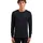 Langarmshirt Schwarz XL