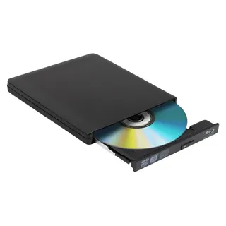 Externes Blu-ray-DVD-Laufwerk 4K 3D USB 3.0 BD/CD/DVD für Windows/Mac OS/Linux