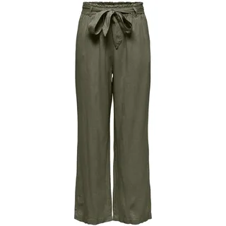 JdY Damen Jdysay Mw Linen Belt Pant WVN Noos Leinenhose, Kalamata, 36 EU