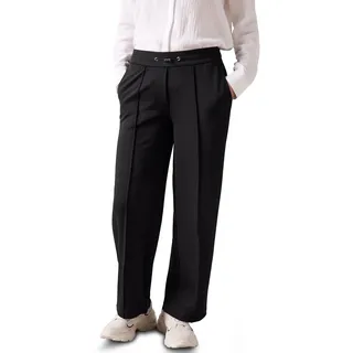 CECIL Damen B378177 Hose Im Loose Fit, Schwarz,S / 28L