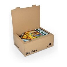 10 ColomPac® Versandkartons CP 098 Mailbox XL 46,5 x 34,9 x 18,4 cm