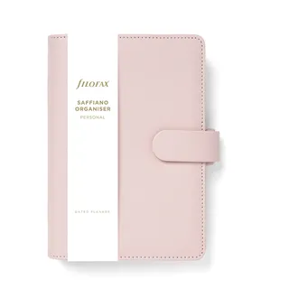 Filofax Persönlicher Saffiano-Organizer - Blush