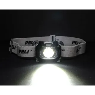 PELI 2750: Nachtsichttaugliche LED-Stirnlampe für Camping, Wandern und Outdoor-Anwendungen, Premium-Stirnlampe, Hochwertige Qualität für Industrie, Mechaniker, IPX4 wasserfest, 259 Lumen, Schwarz