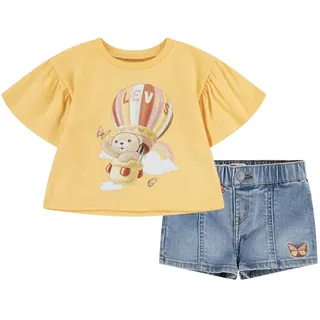 Levi ́s ® Kids 1em173 Kurzarm-set - Yellow - 6 Monate