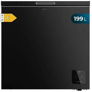 Cecotec Bolero Coolmarket Chest 199 Horizontale Gefriertruhe - Black