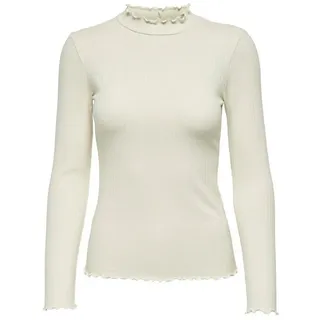 Jacqueline de Yong Shirt 'Fransiska' - Weiß - XL